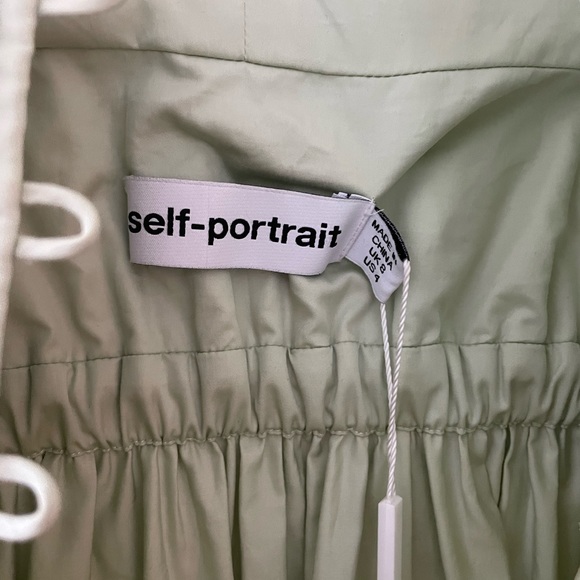 Self portrait pistachio dress size 4 - Picture 2 of 3